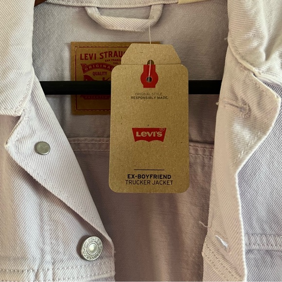 NWT Levi’s Women’s Ex-Boyfriend Tucker Jacket, size Medium - Picture 5 of 5